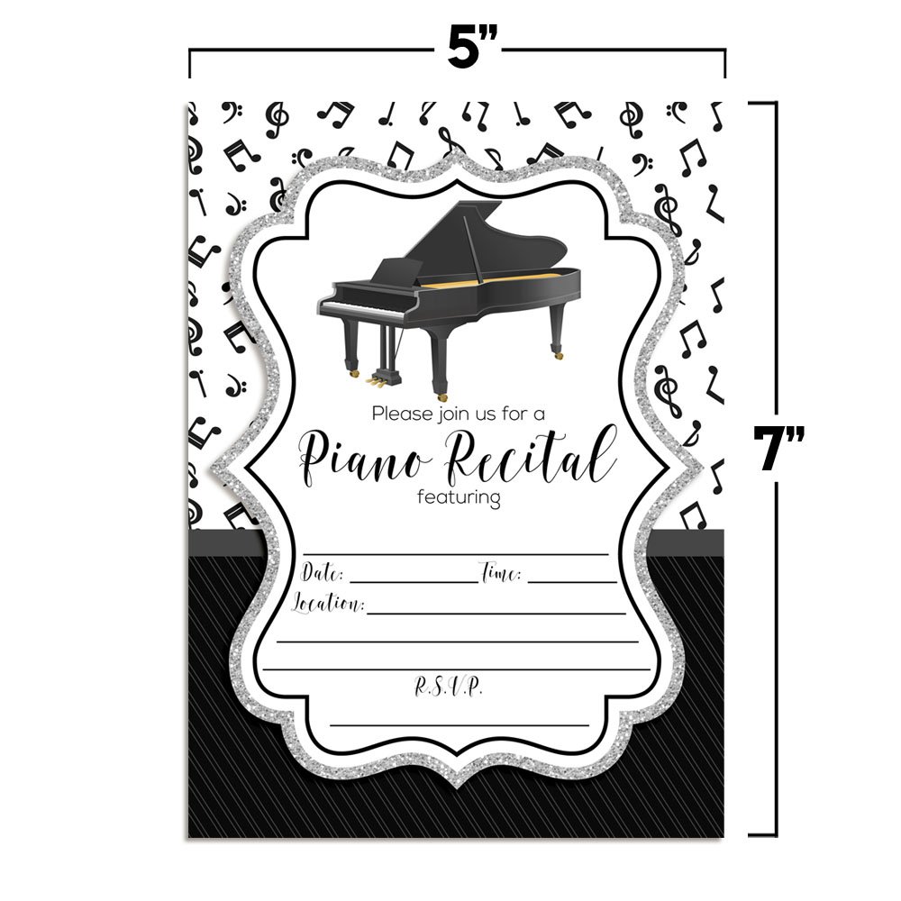 Amazon.com : Amanda Creation Piano Recital Fill In Style